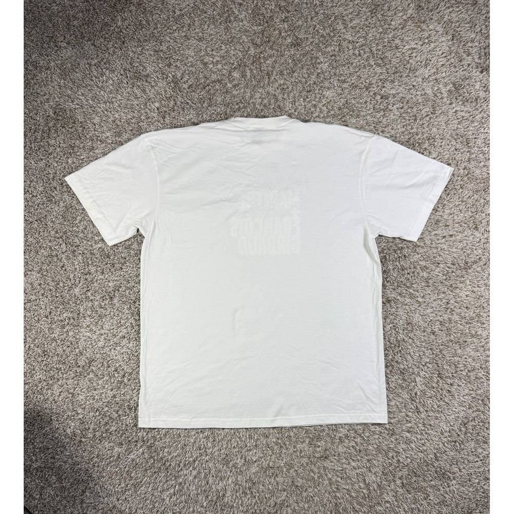Vintage Y2K Marithé François Girbaud Metallic Logo T-Shirt Size 2XL Hip Hop - Picture 10 of 10